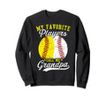 Funny My Favorite Baseball Softball Sweatshirt - Trendy Graphic for Adults - T-Shirt, Sweatshirt, Hoodie