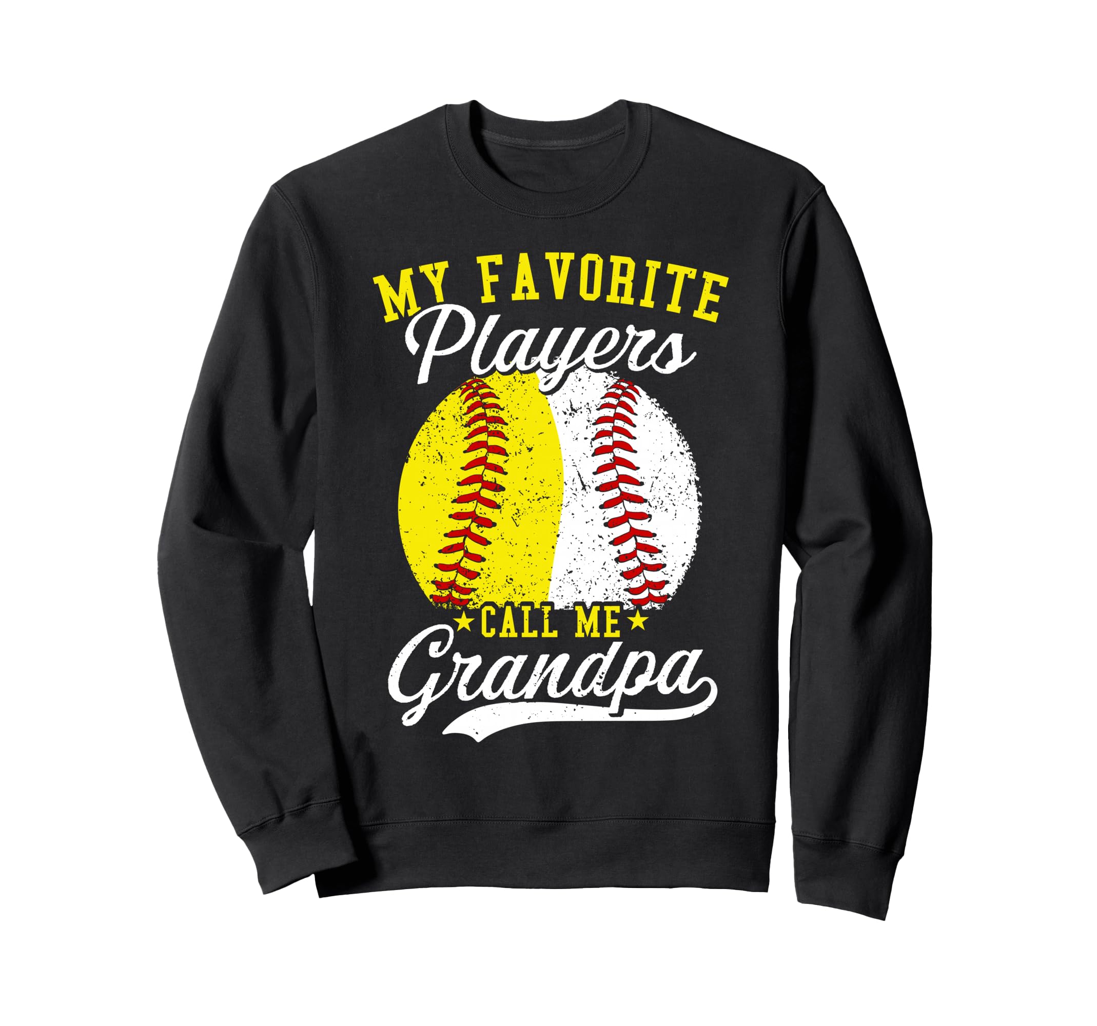 Funny My Favorite Baseball Softball Sweatshirt - Trendy Graphic for Adults - T-Shirt, Sweatshirt, Hoodie