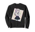 Sad Anime Manga Japan Anime Vaporwave Sweatshirt - Graphic Print Unisex - T-Shirt, Sweatshirt, Hoodie