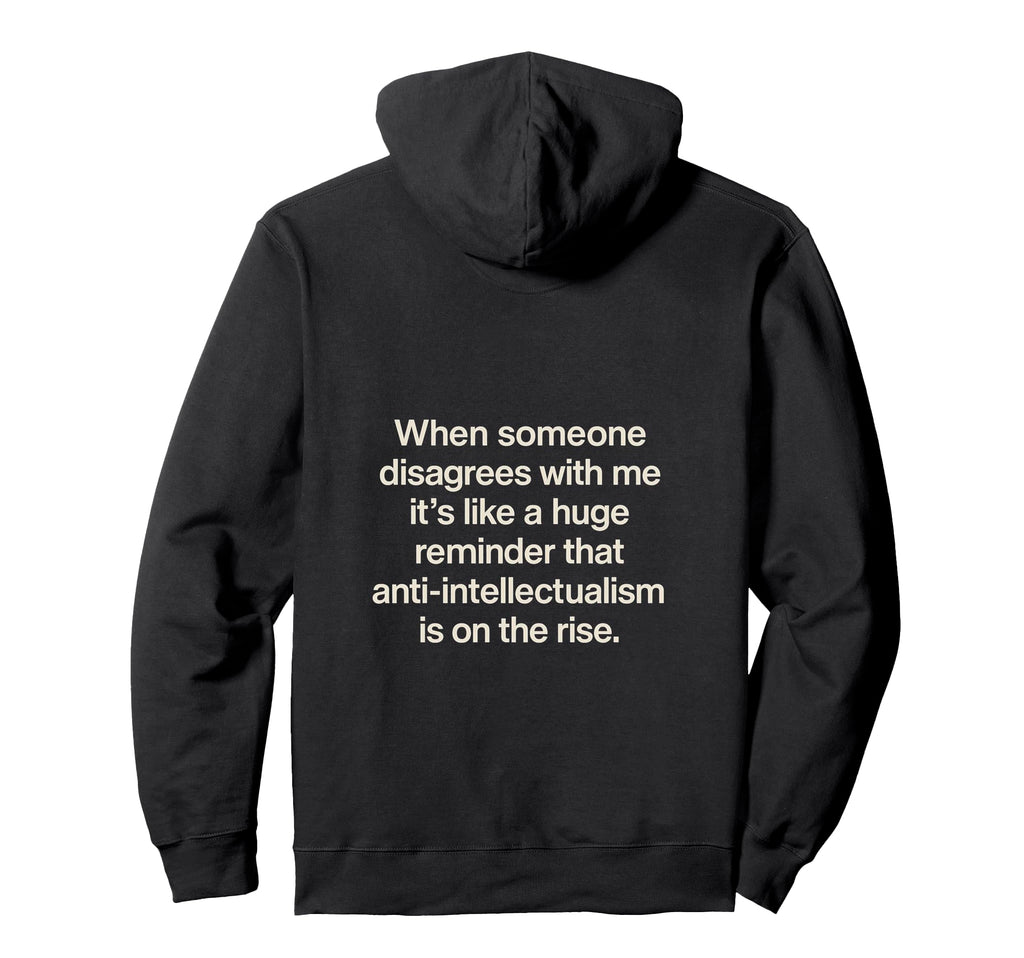 Post Snarky Sarcasm 90S Academic Hoodie - Fun Novelty Design Men Women - T-Shirt, Sweatshirt, Hoodie
