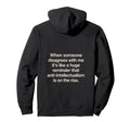 Post Snarky Sarcasm 90S Academic Hoodie - Fun Novelty Design Men Women - T-Shirt, Sweatshirt, Hoodie