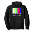Well Fix It Post Tv Test Pattern Funny Hoodie - Aesthetic Graphic Unisex - T-Shirt, Sweatshirt, Hoodie