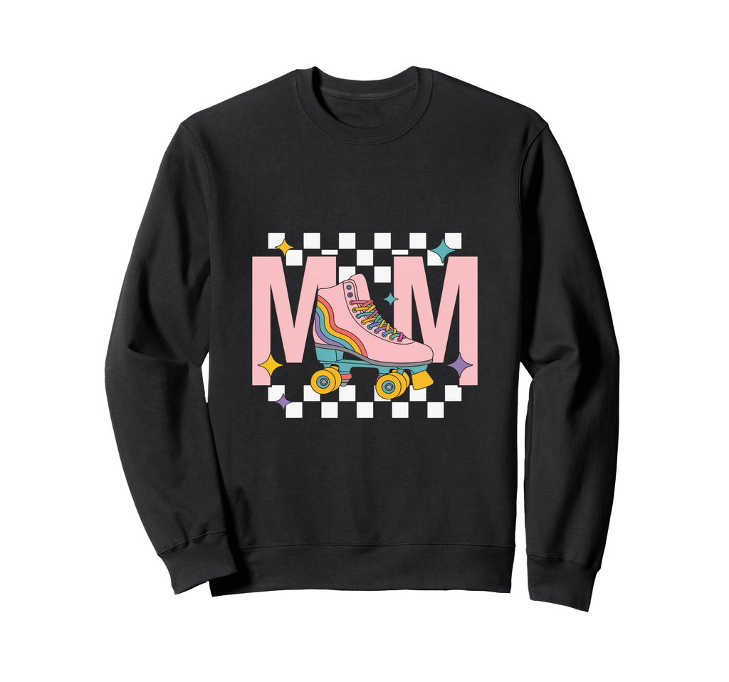 Roller Skate Shoes Mom Roller Skating Sweatshirt - Streetwear Style Unisex - T-Shirt, Sweatshirt, Hoodie