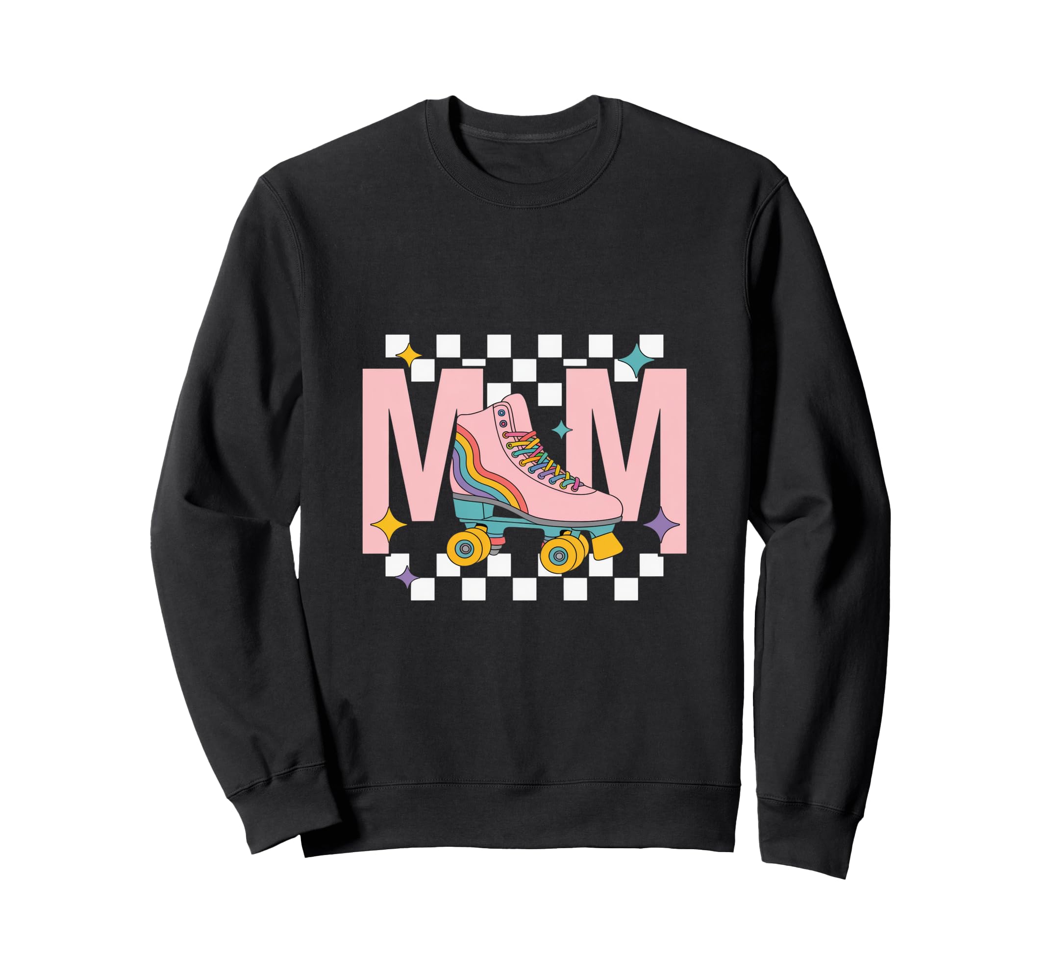 Roller Skate Shoes Mom Roller Skating Sweatshirt - Streetwear Style Unisex - T-Shirt, Sweatshirt, Hoodie