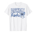 Groovy Baseball Mom Coquette Bow Game T-Shirt - Novelty Apparel Men Women - T-Shirt, Sweatshirt, Hoodie