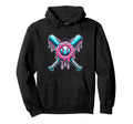 Baseball Bat Ice Cream Sprinkles Hoodie - Casual Everyday Wear Men Women - T-Shirt, Sweatshirt, Hoodie