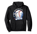 Baseball Dad My Favorite Daughter Gave Hoodie - Graphic Print for Adults - T-Shirt, Sweatshirt, Hoodie