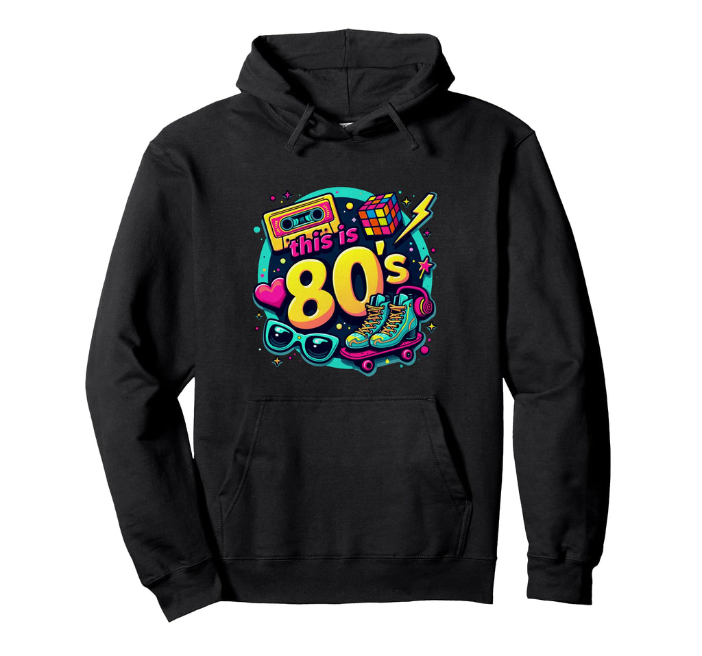 This 80S Bro Cassette Roller Skates Hoodie - Unique Graphic for Adults - T-Shirt, Sweatshirt, Hoodie