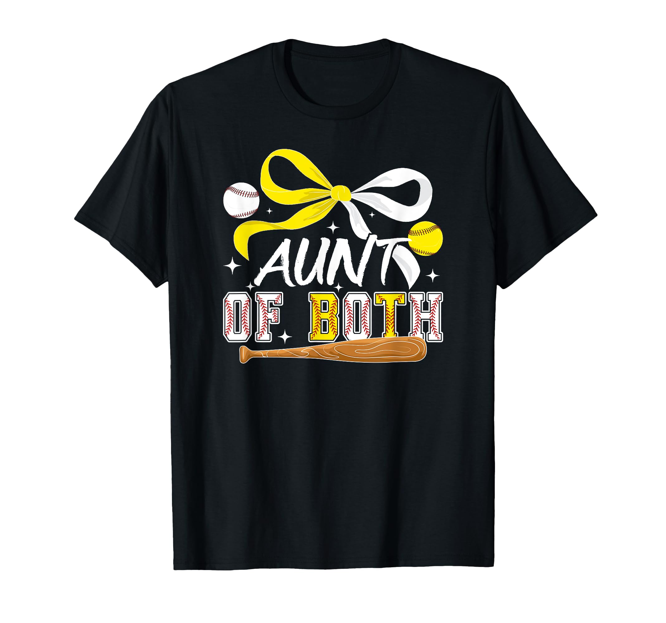 Aunt Both Coquette Baseball Softball T-Shirt - Novelty Apparel Men Women - T-Shirt, Sweatshirt, Hoodie