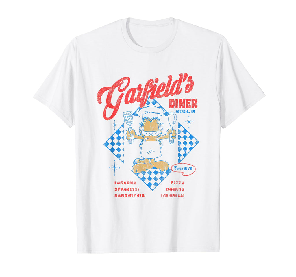 Garfield Diner Restaurant Since 1978 T-Shirt - Graphic Print for Adults - T-Shirt, Sweatshirt, Hoodie