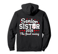 Senior Sister 2026 Final Inning Proud Hoodie - Trendy Graphic Unisex - T-Shirt, Sweatshirt, Hoodie