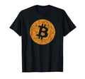 Distressed Bitcoin Logo T-Shirt - Streetwear Style for Adults - T-Shirt, Sweatshirt, Hoodie