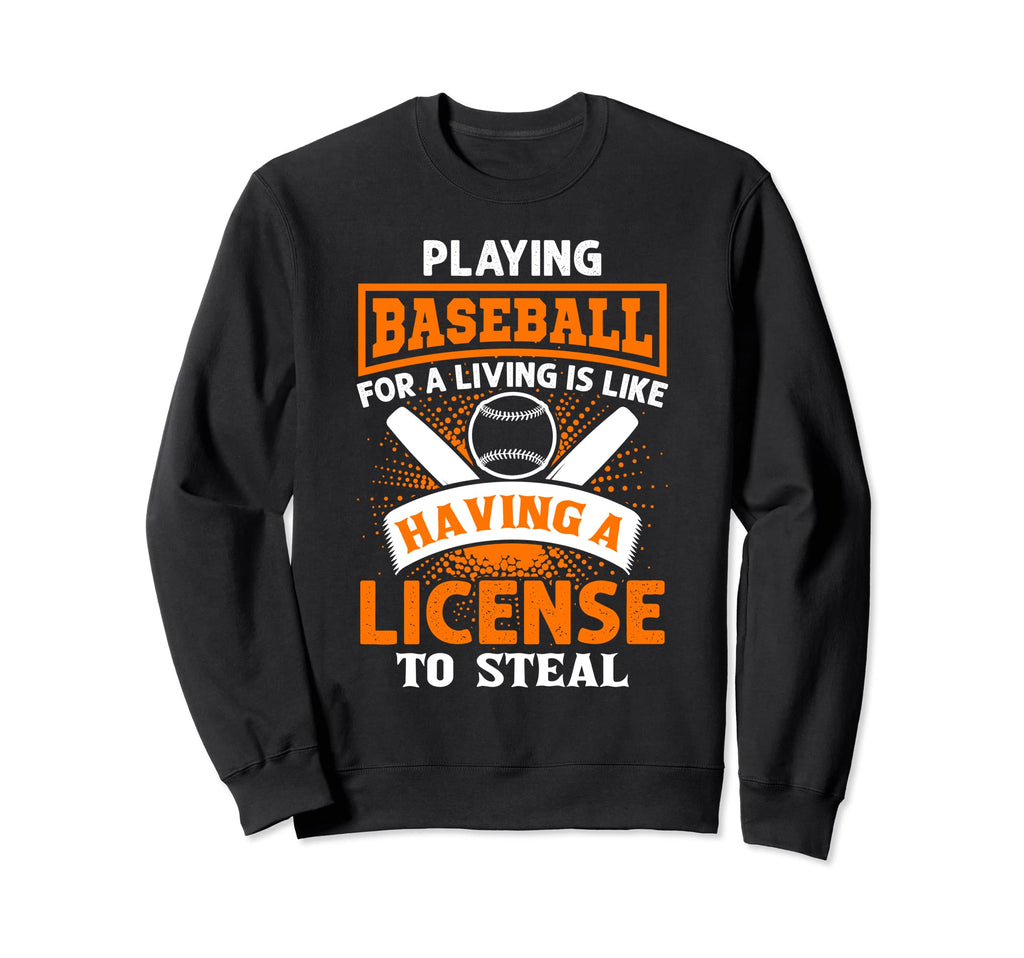 Funny Baseball Motivational Baseball Sweatshirt - Aesthetic Graphic Unisex - T-Shirt, Sweatshirt, Hoodie
