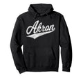 Akron Ohio Varsity Script Sports Hoodie - Casual Everyday Wear Men Women - T-Shirt, Sweatshirt, Hoodie