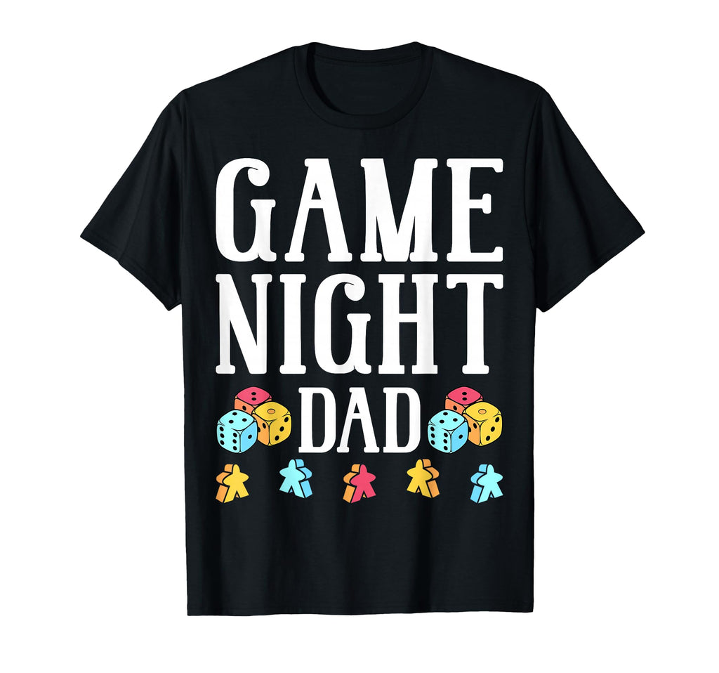 Game Night Dad Fathers Day Board T-Shirt - Aesthetic Graphic Men Women - T-Shirt, Sweatshirt, Hoodie