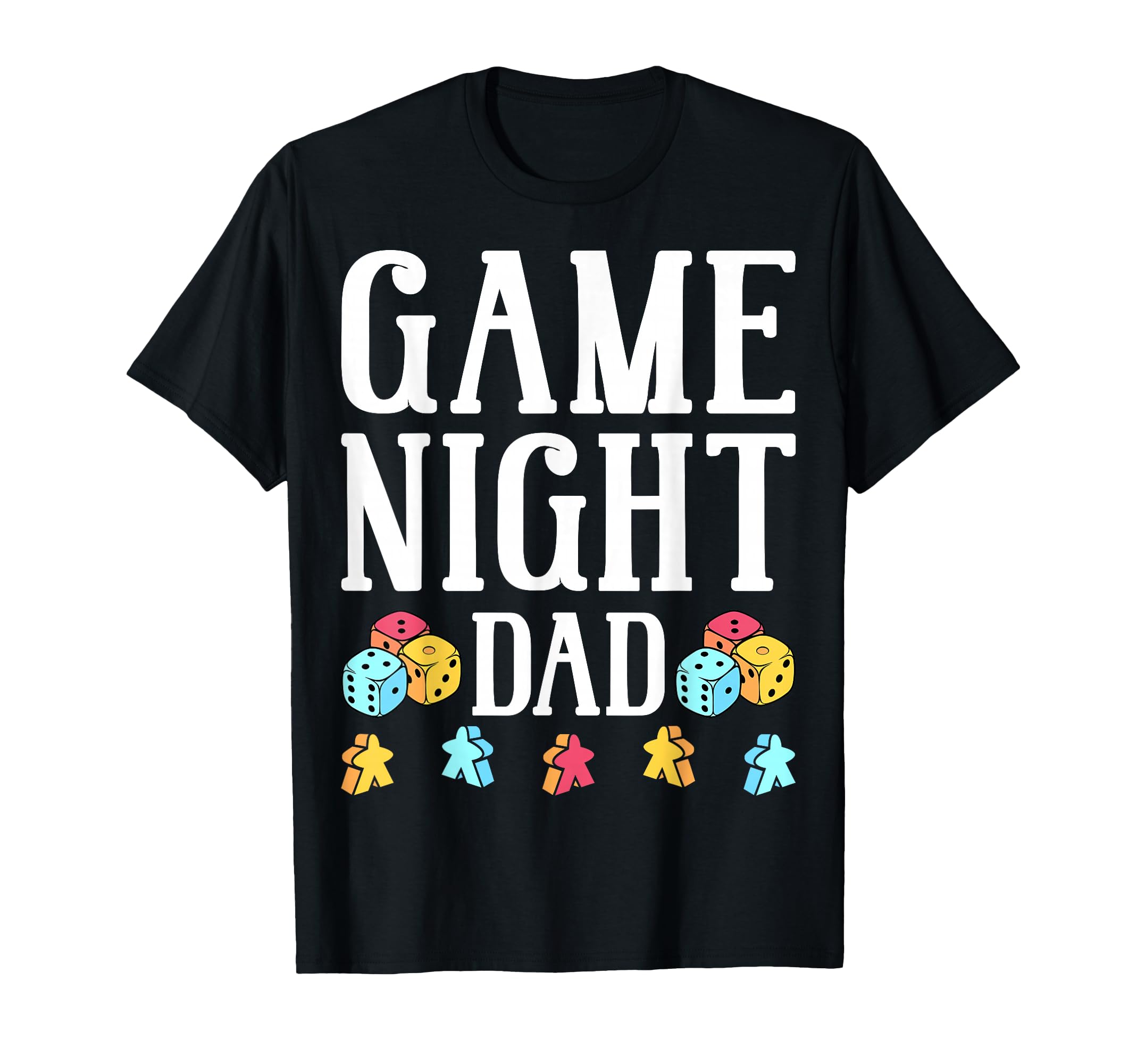 Game Night Dad Fathers Day Board T-Shirt - Aesthetic Graphic Men Women - T-Shirt, Sweatshirt, Hoodie