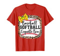 Funny Baseball Softball Coquette Bow T-Shirt - Custom Art Print Men Women - T-Shirt, Sweatshirt, Hoodie