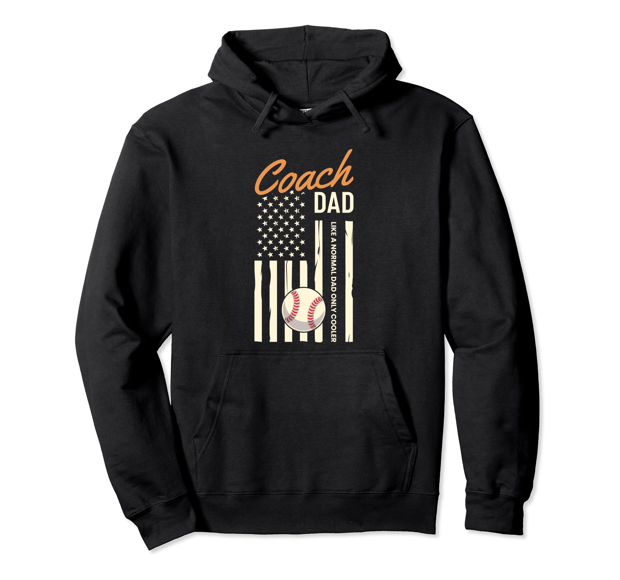 Coach Dad Baseball Player Life American Hoodie - Novelty Apparel Men Women - T-Shirt, Sweatshirt, Hoodie
