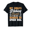 Baseball Mom My Childs Pitching Coach T-Shirt - Graphic Print Men Women - T-Shirt, Sweatshirt, Hoodie
