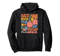 Boho Peace Statement Flower Power Hoodie - Fun Novelty Design Unisex - T-Shirt, Sweatshirt, Hoodie