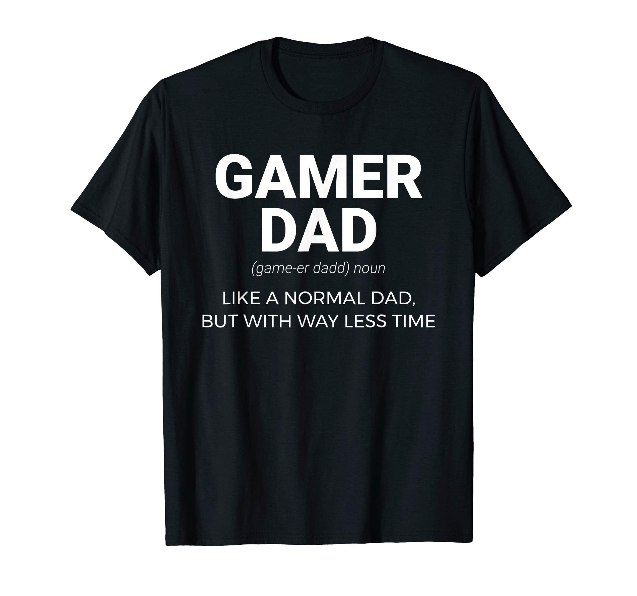 Mens Gamer Dad Definition Funny Video Game T-Shirt - Unique Graphic Unisex - T-Shirt, Sweatshirt, Hoodie