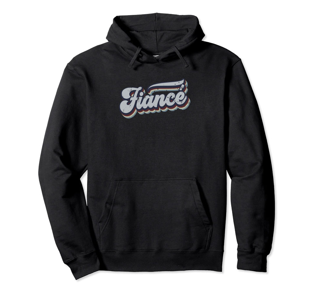 Fianc Distressed Rainbow Gift Hoodie - Aesthetic Graphic Unisex - T-Shirt, Sweatshirt, Hoodie