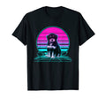 Sunset Aussiedoodle T-Shirt - Unique Graphic Men Women - T-Shirt, Sweatshirt, Hoodie