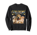 Golden Retriever Grunge Dog Sweatshirt - Casual Everyday Wear Men Women - T-Shirt, Sweatshirt, Hoodie