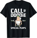 Call of Doodie Special Plops DressedForDuty - Adult & Kids T-Shirts, Sweatshirts & Hoodies apparel design preview 1