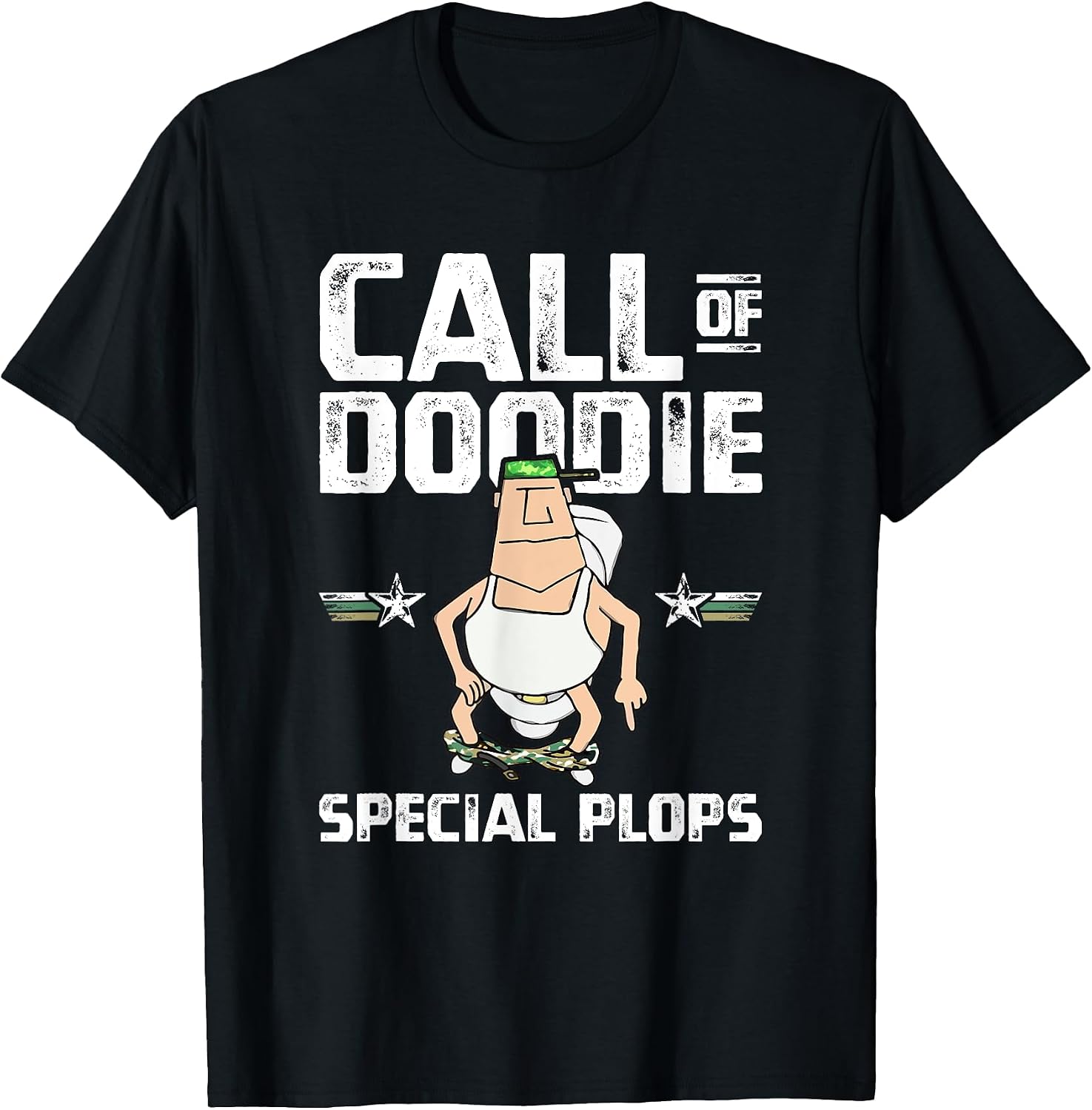 Call of Doodie Special Plops DressedForDuty - Adult & Kids T-Shirts, Sweatshirts & Hoodies apparel design preview 1