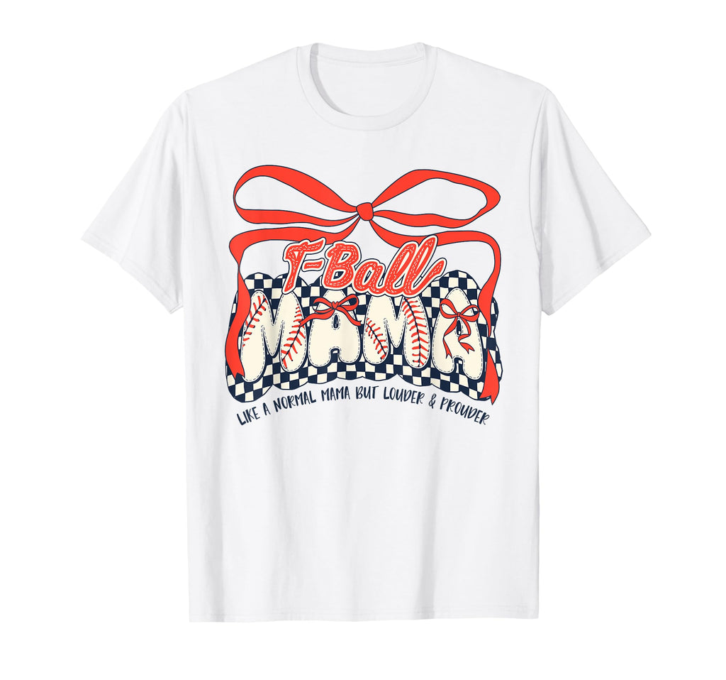 Baseball Mom Coquette Game Day T Ball T-Shirt - Minimalist Print Unisex - T-Shirt, Sweatshirt, Hoodie