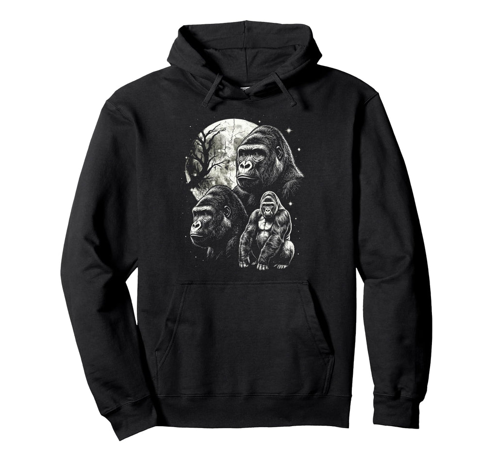 Gorilla Monkey 90S Aesthetic Y2K Hoodie - Custom Art Print Men Women - T-Shirt, Sweatshirt, Hoodie