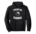 40 Years Old Baseball Team Player Hoodie - Aesthetic Graphic for Adults - T-Shirt, Sweatshirt, Hoodie