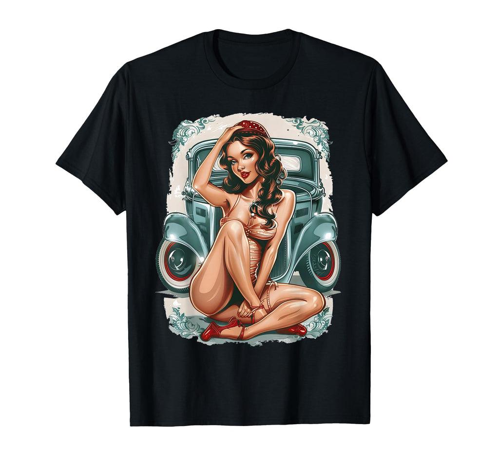 Pinup Pin Up T-Shirt - Graphic Print Men Women - T-Shirt, Sweatshirt, Hoodie