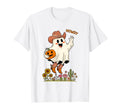 Howdy Boo Cowboy Ghost Halloween T-Shirt - Casual Everyday Wear for Adults - T-Shirt, Sweatshirt, Hoodie