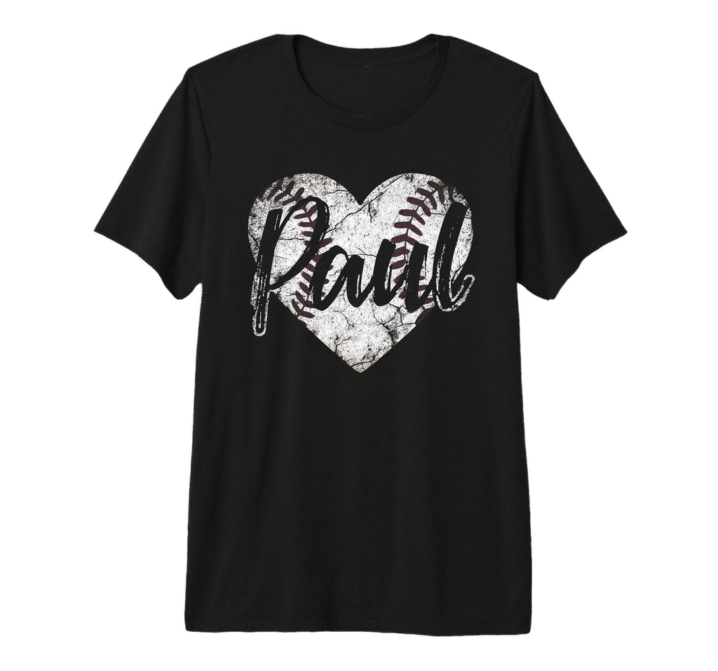 Paul Baseball Personalized Name Mom T-Shirt - Trendy Graphic Men Women - T-Shirt, Sweatshirt, Hoodie