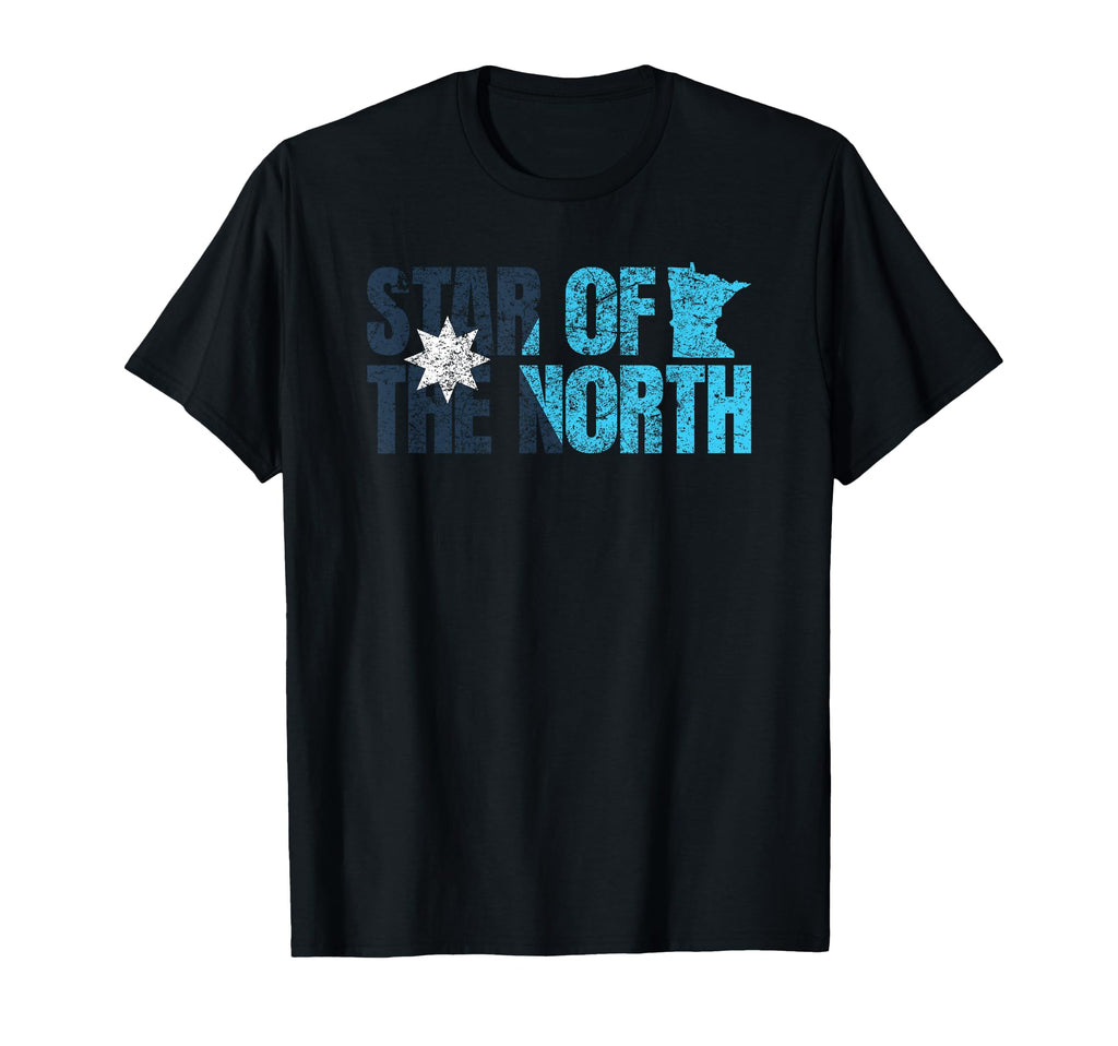 New Minnesota State Flag Mn Star North T-Shirt - Graphic Print Men Women - T-Shirt, Sweatshirt, Hoodie