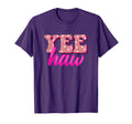 Yee Haw Howdy Rodeo Western Country T-Shirt - Minimalist Print for Adults - T-Shirt, Sweatshirt, Hoodie