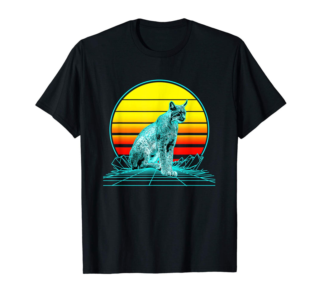 Sunset Lynx T-Shirt - Graphic Print for Adults - T-Shirt, Sweatshirt, Hoodie