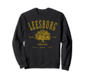 Leesburg Virginia Distressed Sweatshirt - Streetwear Style Unisex - T-Shirt, Sweatshirt, Hoodie