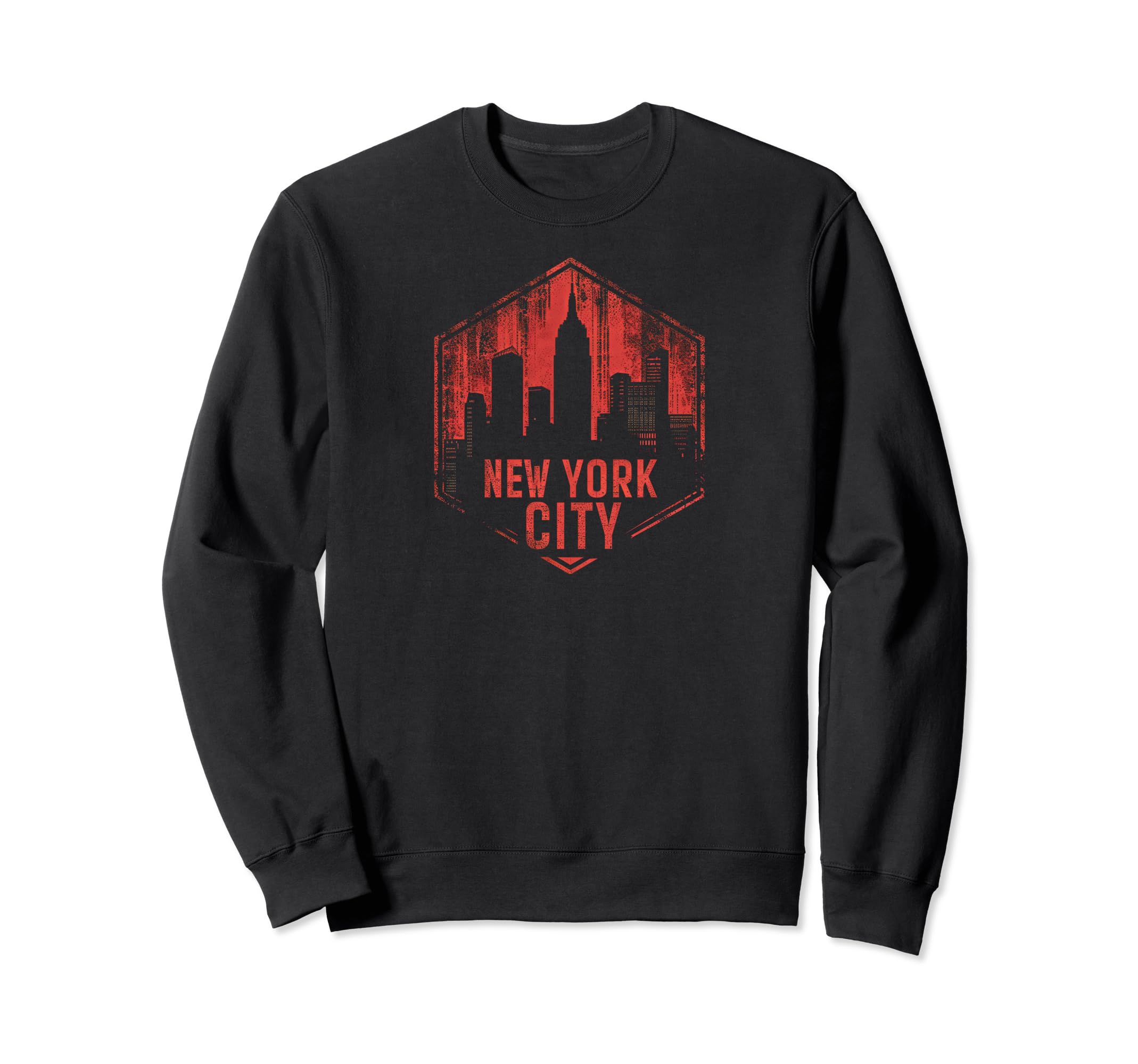 New York Grit 90S Grunge Sweatshirt - Novelty Apparel for Adults - T-Shirt, Sweatshirt, Hoodie
