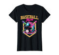Baseball Mom Tie Dye Baseball Drip T-Shirt - Minimalist Print for Adults - T-Shirt, Sweatshirt, Hoodie