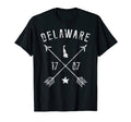 Womens Delaware Home State Outline T-Shirt - Streetwear Style for Adults - T-Shirt, Sweatshirt, Hoodie