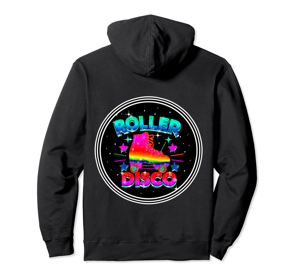 Roller Disco Fun Roller Skates Hoodie - Fun Novelty Design Men Women - T-Shirt, Sweatshirt, Hoodie