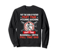 Part Time Warm Up Partner Pitching Sweatshirt - Trendy Graphic for Adults - T-Shirt, Sweatshirt, Hoodie