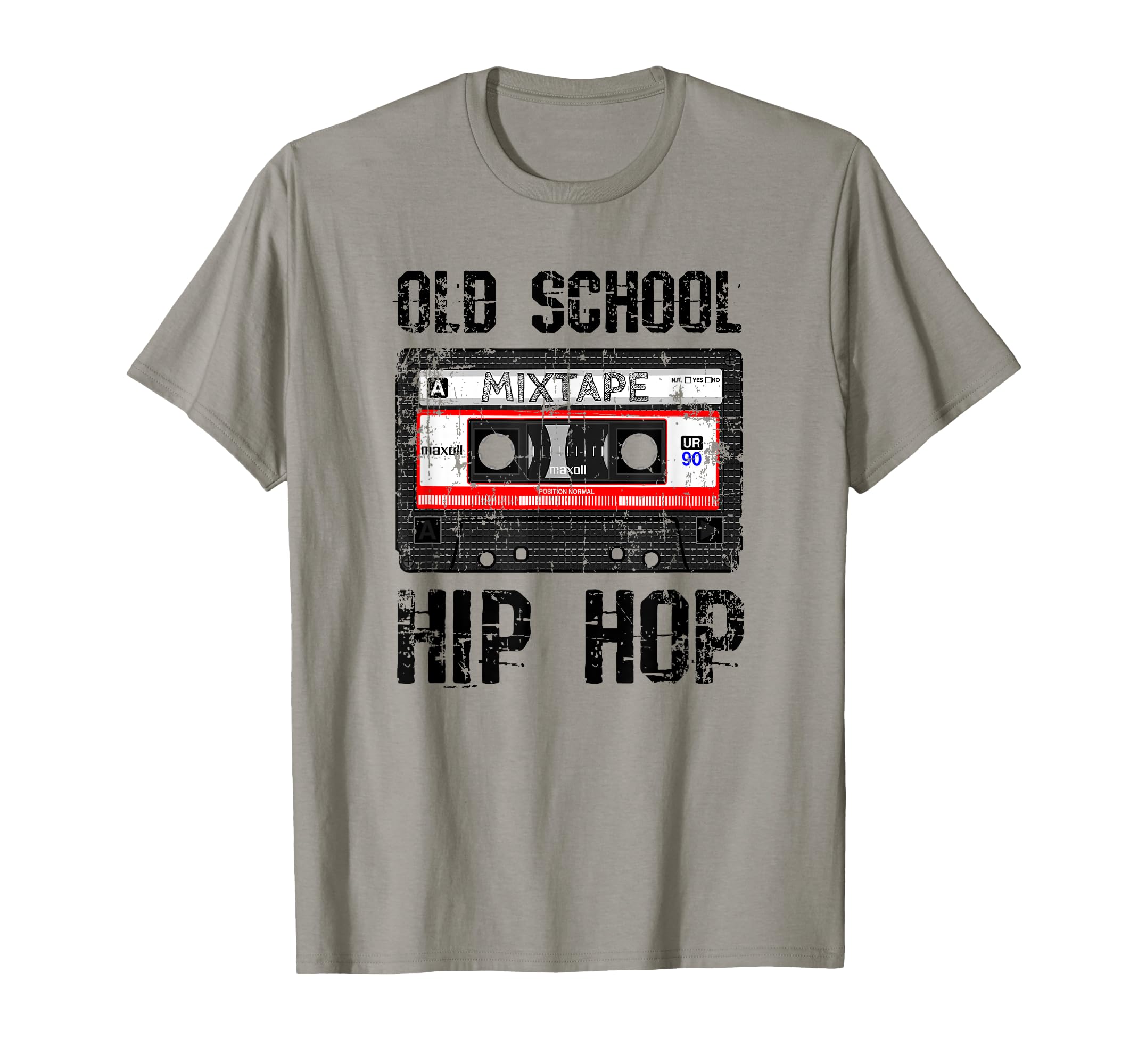 Old School Hip Hop Mixtape Cassette T-Shirt - Graphic Print Men Women - T-Shirt, Sweatshirt, Hoodie
