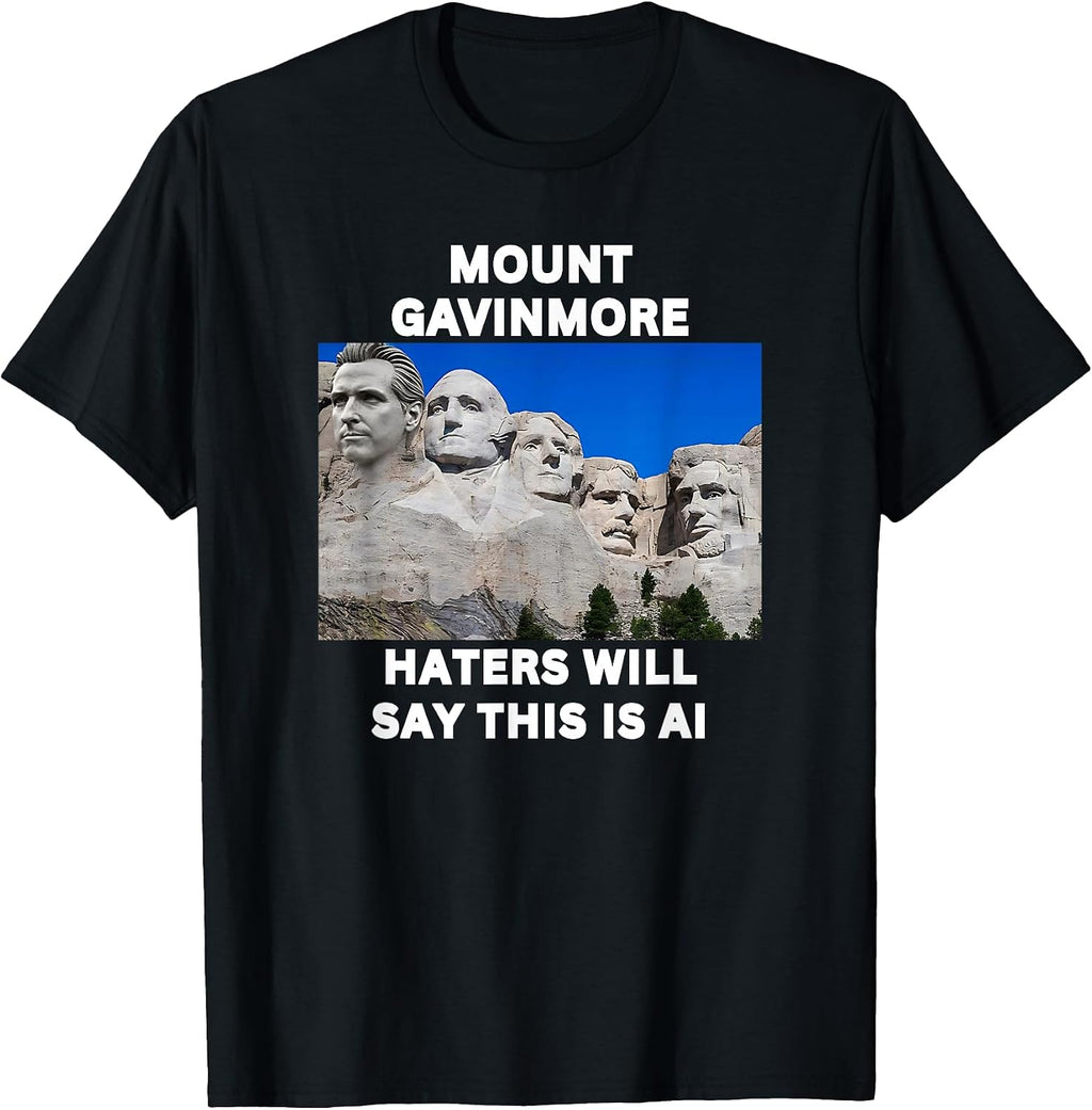 Gavin Newsom Trolling Trump Funny Sarcastic Memes - Adult & Kids T-Shirts, Sweatshirts & Hoodies apparel design preview 1