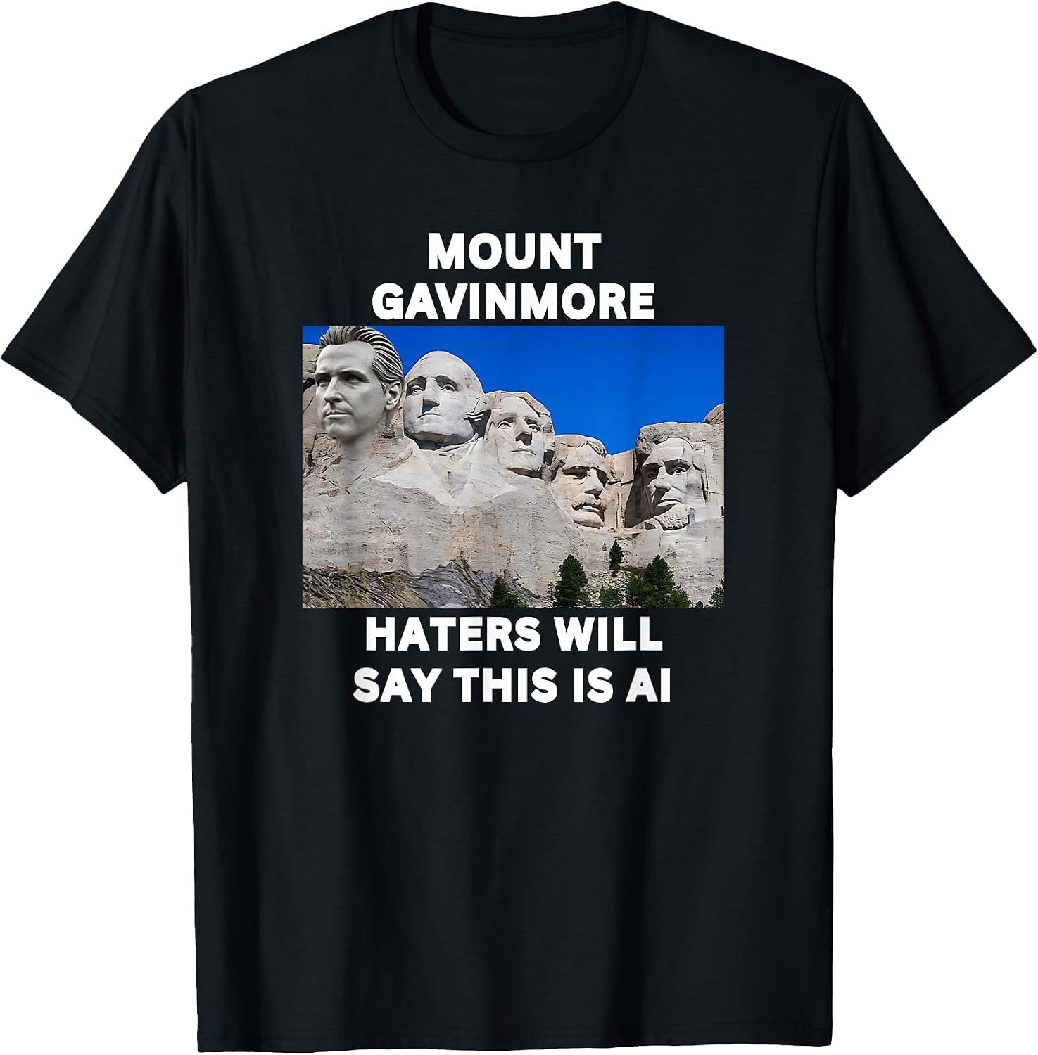 Gavin Newsom Trolling Trump Funny Sarcastic Memes - Adult & Kids T-Shirts, Sweatshirts & Hoodies apparel design preview 1
