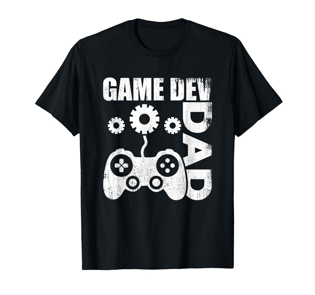 Game Dev Dad Game Programmer Game T-Shirt - Minimalist Print Unisex - T-Shirt, Sweatshirt, Hoodie