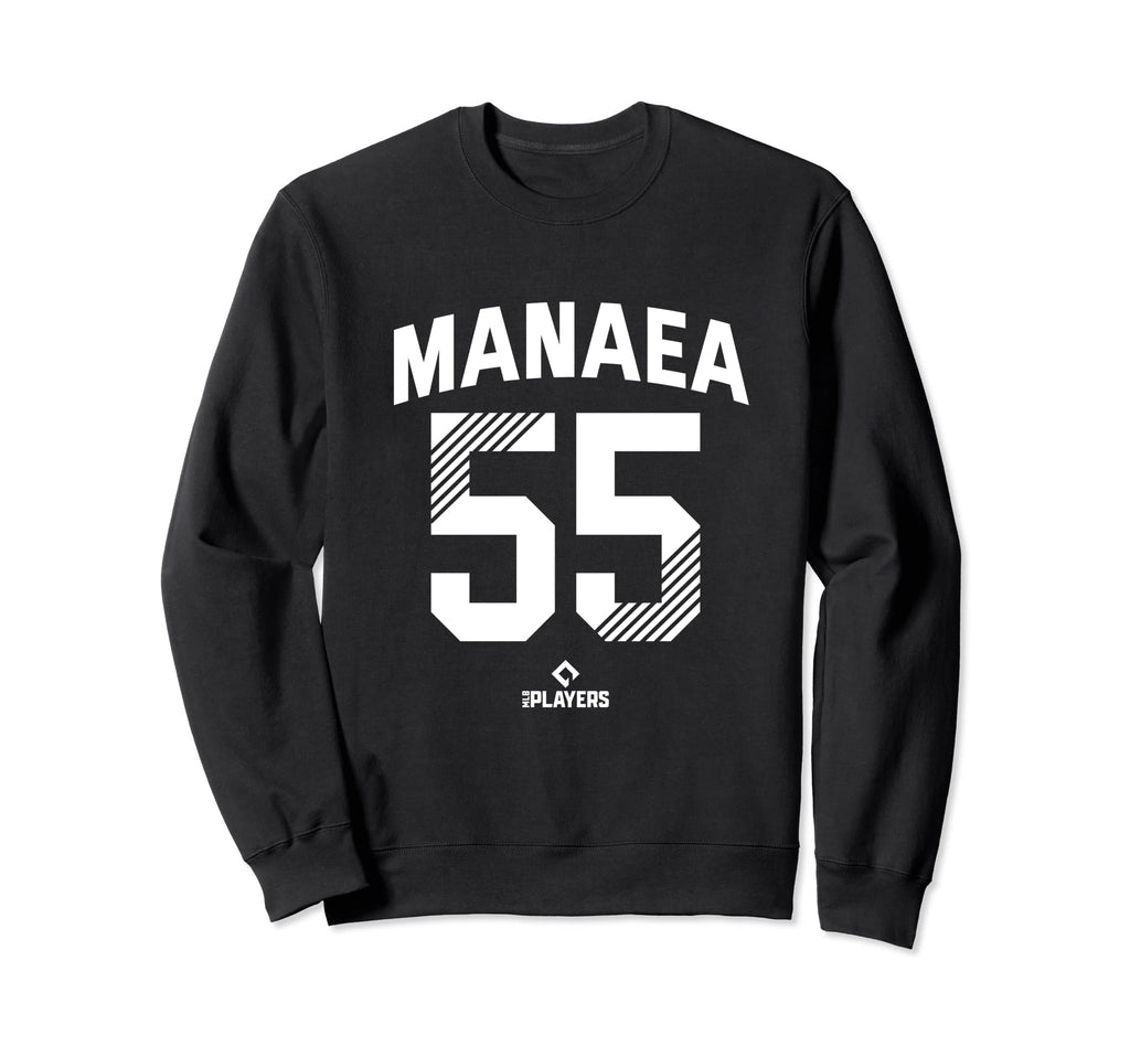 Sean Manaea 55 Oakland Mlb Sweatshirt - Minimalist Print for Adults - T-Shirt, Sweatshirt, Hoodie